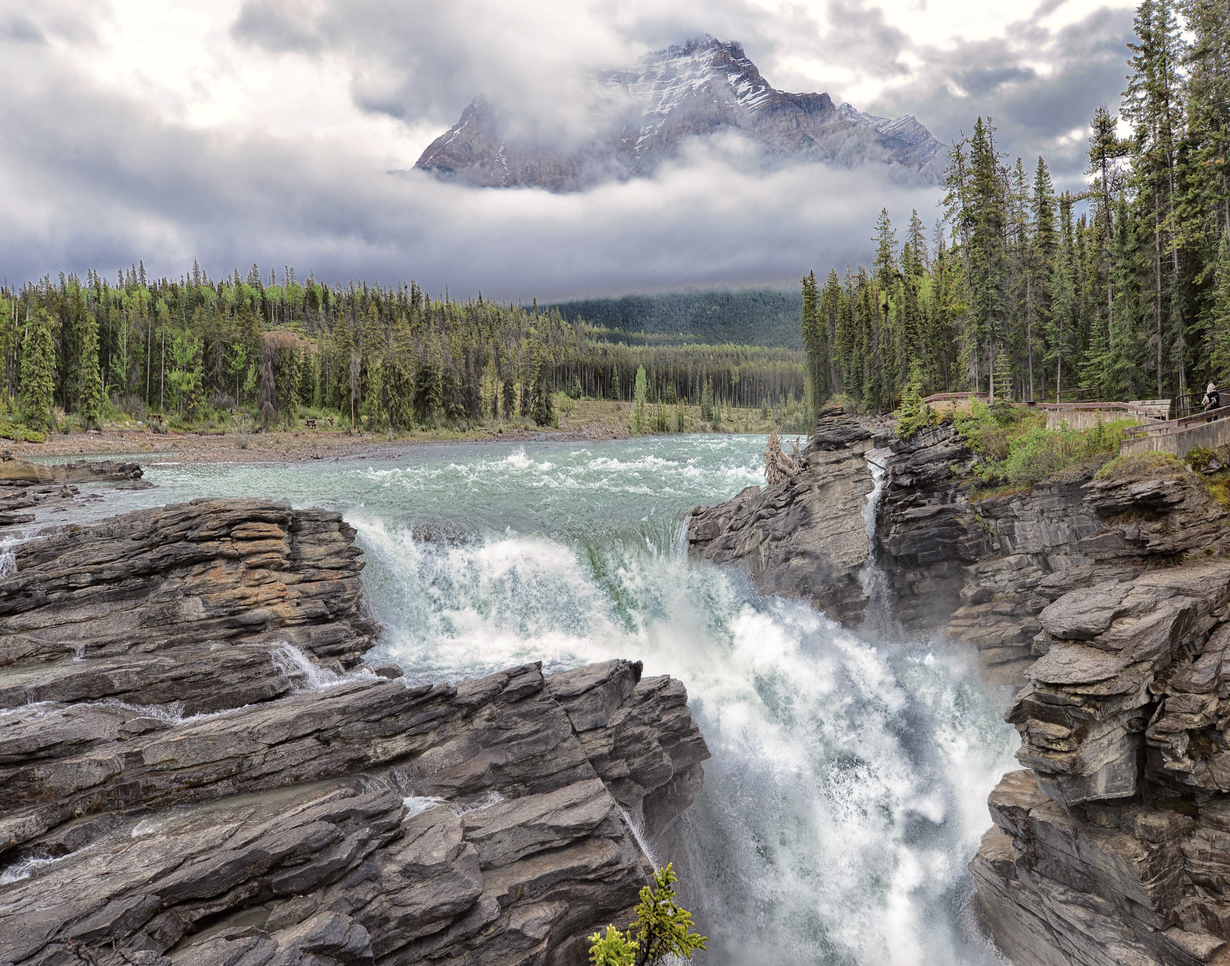 At Athabasca Falls | Shutterbug